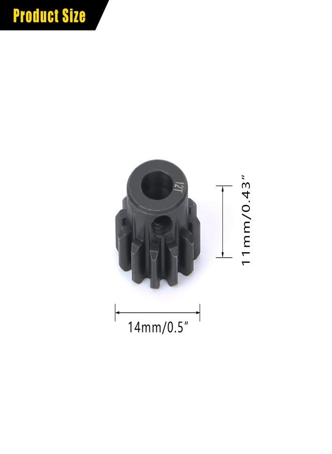 RCAWD ترس RCAWD ذو 12 سنًا لقطع غيار ترقية Losi lasernut U4 و Tenacity TT PRO و Tenacity DB و Tenacity SCT بمقياس 1/10، ووحدة فولاذية رقم 45 بقطر 5 مم، ووحدة تحكم في الارتفاع (Hop Ups) رقم 1، ووحدة تحكم في الارتفاع (Hop Ups) رقم 45، ووحدة تحكم في الارتفاع (Hop Ups) رقم 5 مم، ووحدة تحكم في الارتفاع (Hop Ups) رقم 1 ... - Image 3